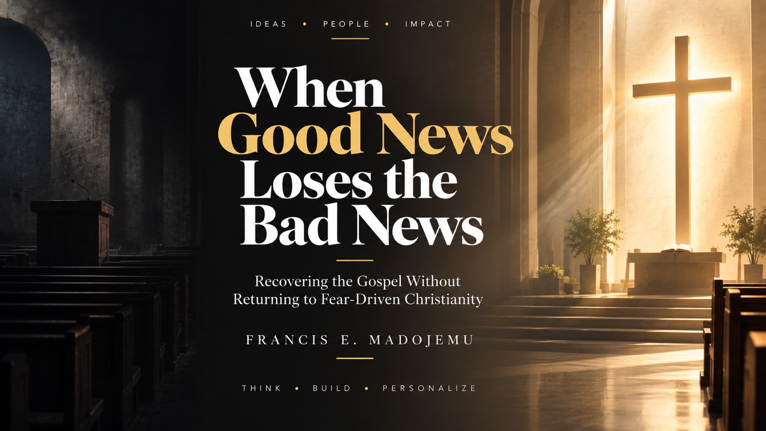 Cover of WHEN GOOD NEWS LOSES THE BAD NEWS